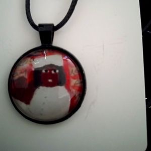 Handcrafted Glass Pendant Necklace